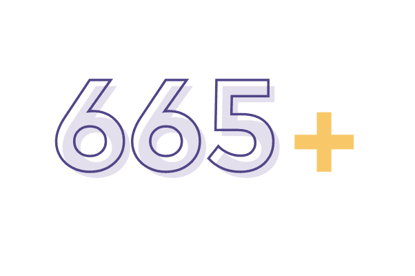 665+